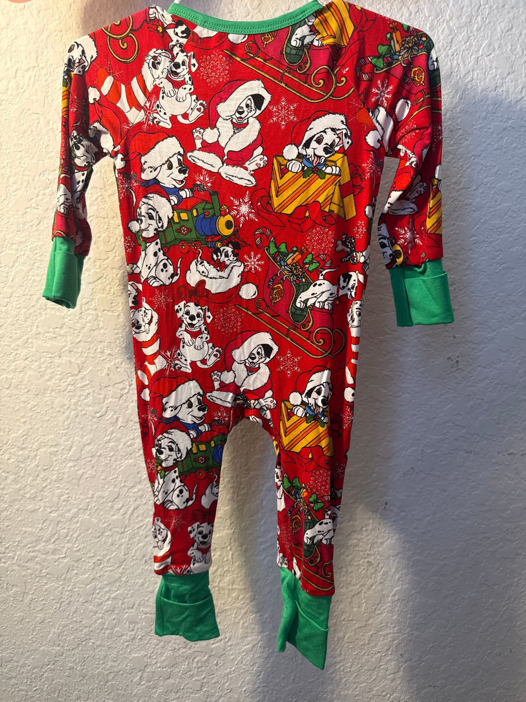 NWT Christmas Dalmatian Zippy 0-3 months