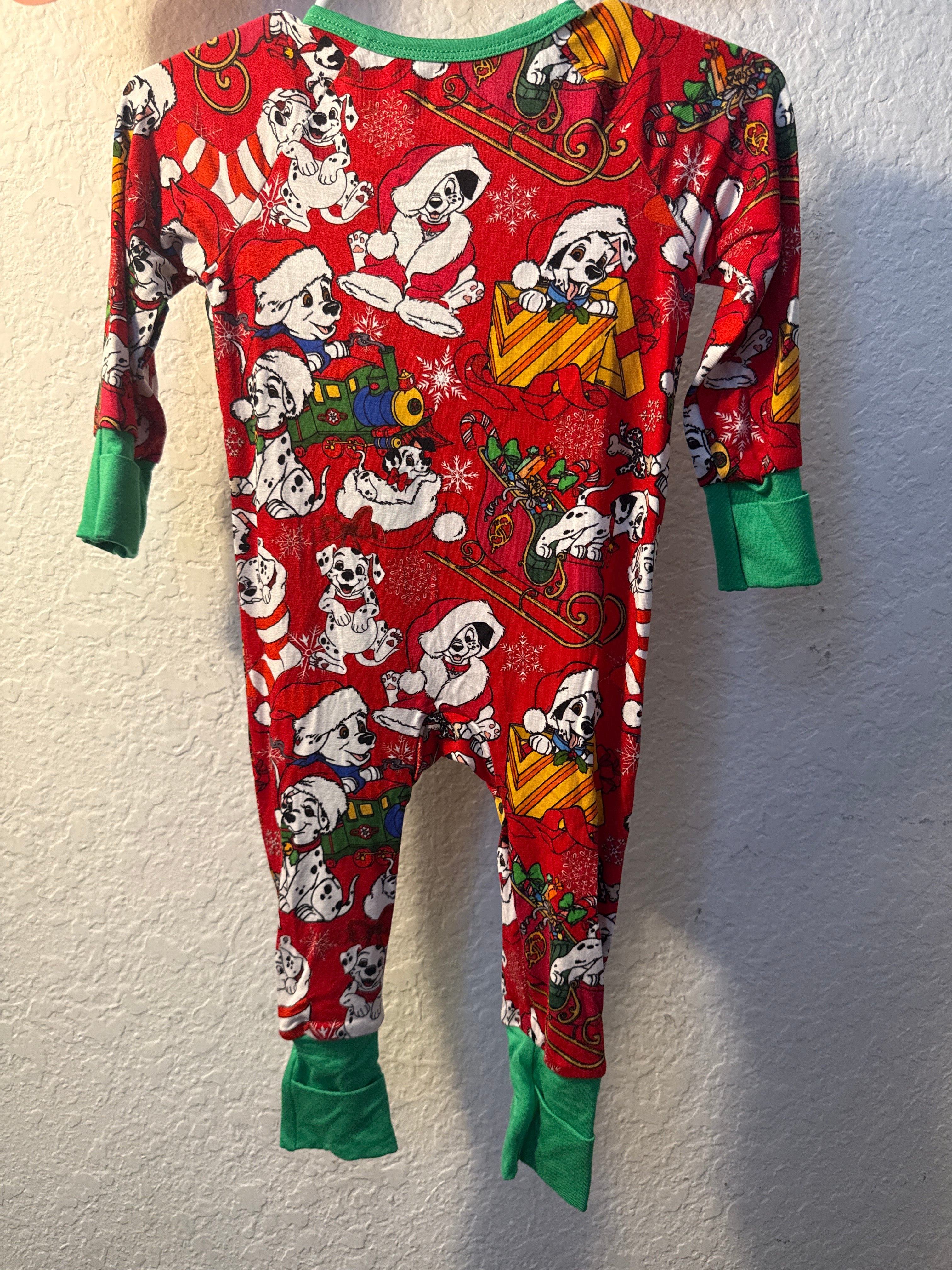NWT Christmas Dalmatian Zippy 0-3 months