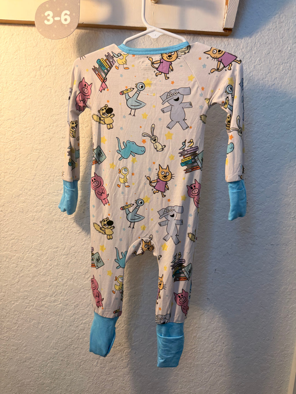 Playful Animal Friends Bamboo Convertible Zippy Pajamas | 3–6 Months
