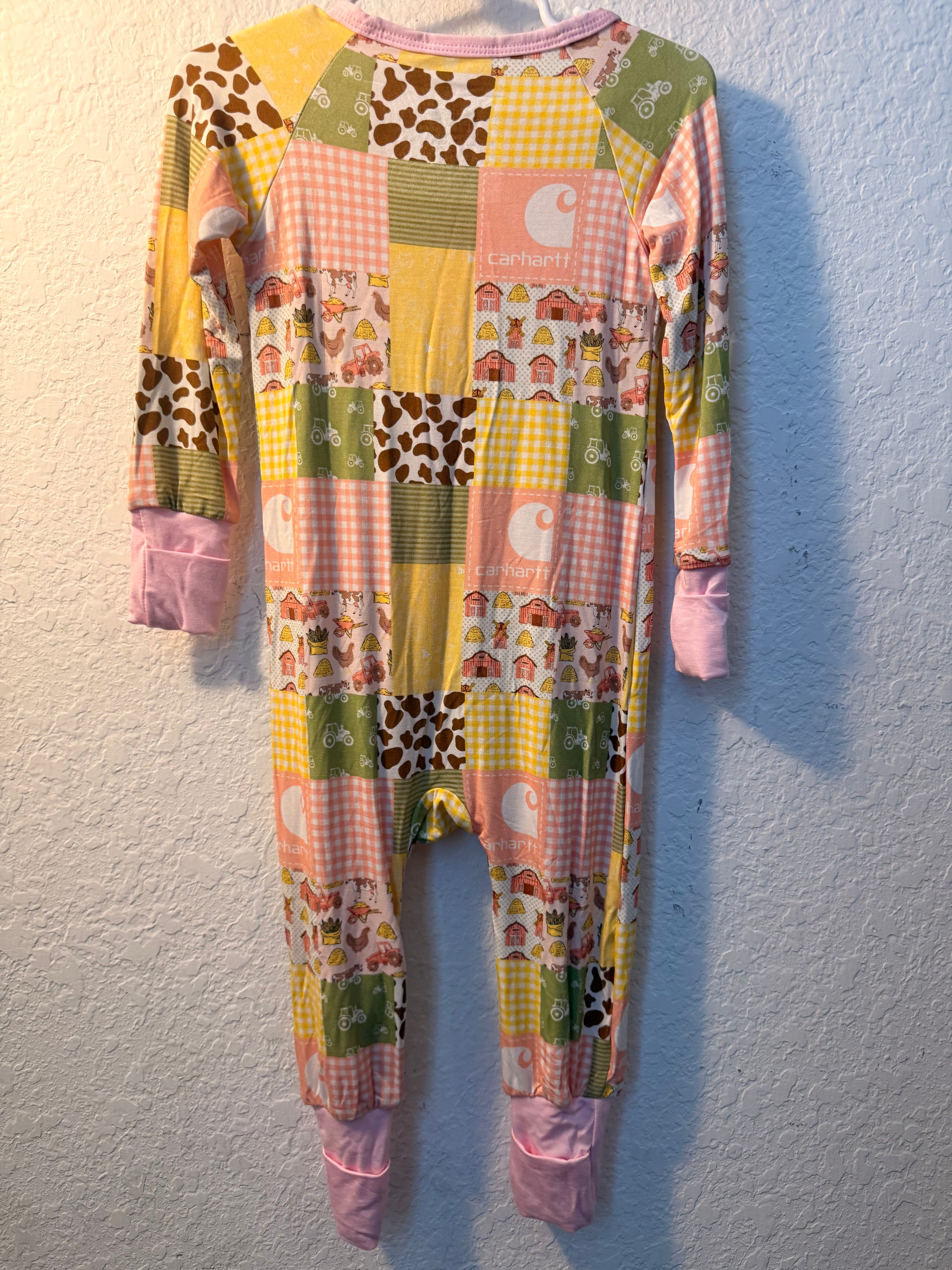Carhartt Farm Patchwork 6-12 months
