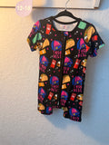 Taco Bell Bamboo Shorty – 12-18 Months 🌮💜