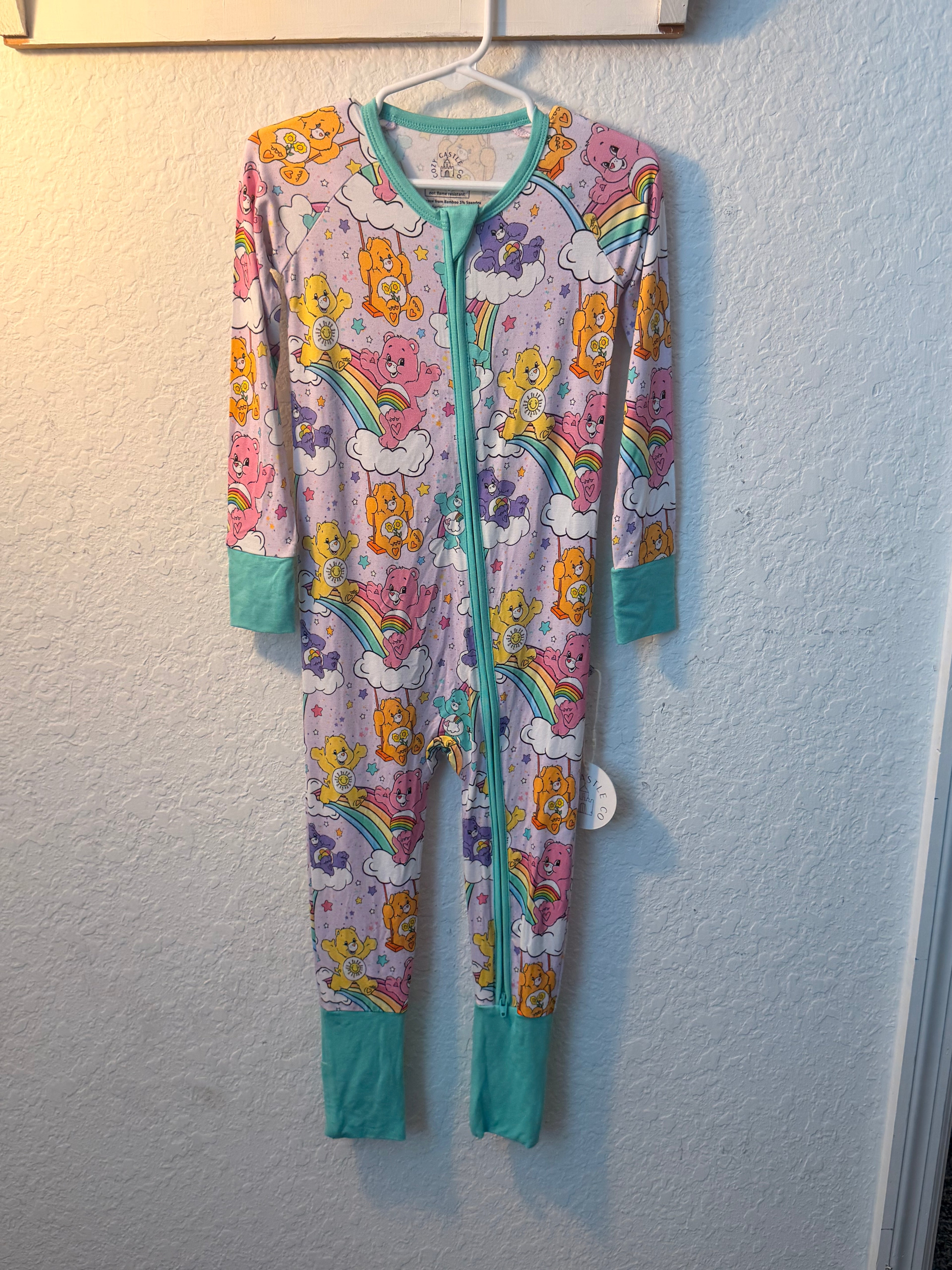 Care Bears Bamboo Zippy – 3T 🧸🌈✨
