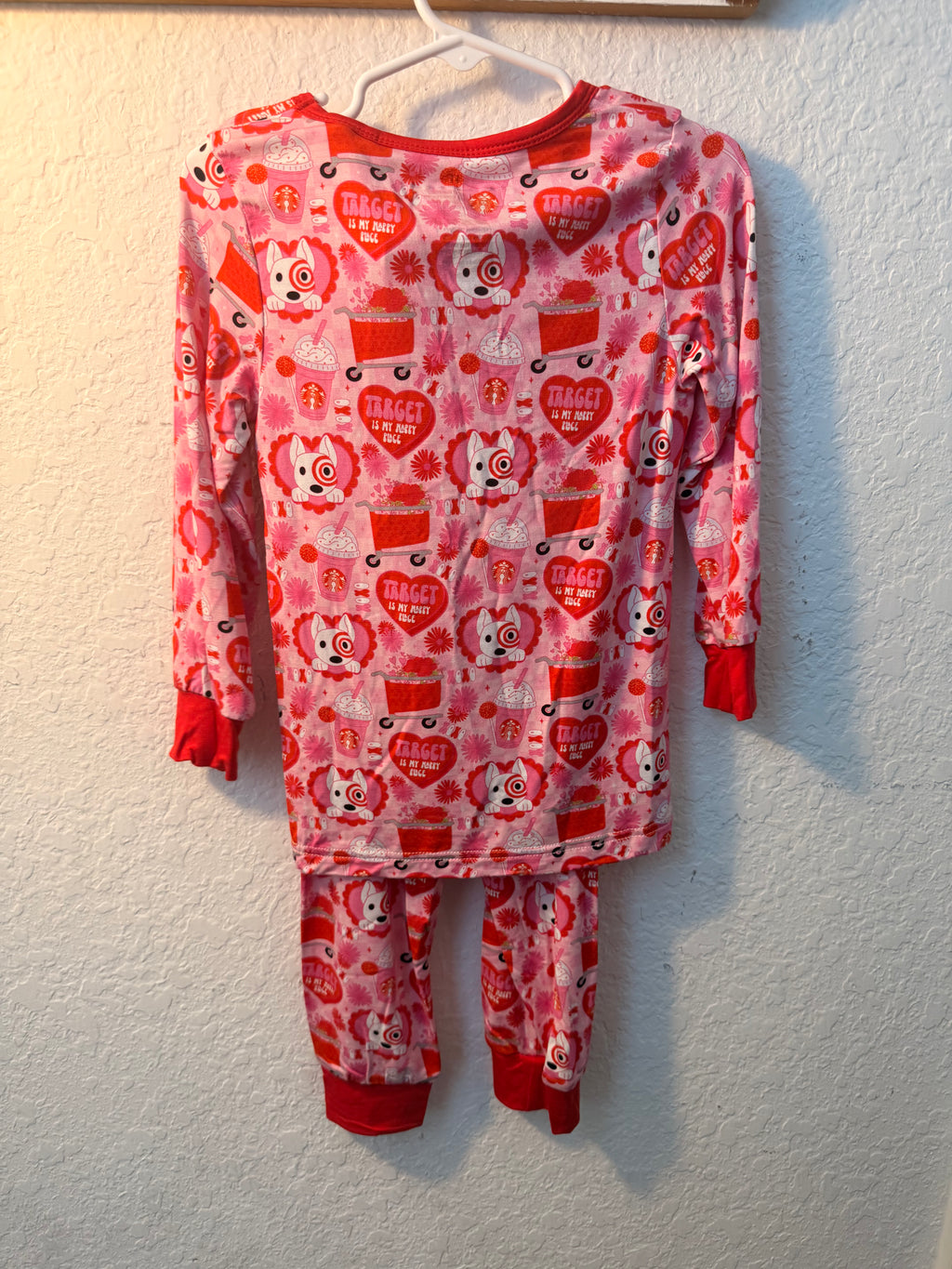 Target Is My Happy Place” Bamboo Long Sleeve & Pants Set – 4T ❤️🎯✨
